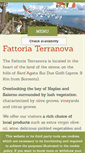 Mobile Screenshot of fattoriaterranova.it